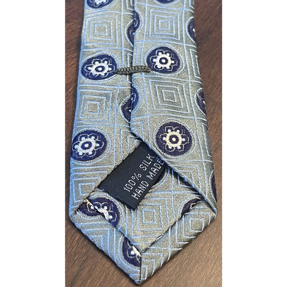 Jos. A. Bank Signature Collection, 100% Silk, Hand Made,men’s Neck Tie, China - Picture 7 of 9